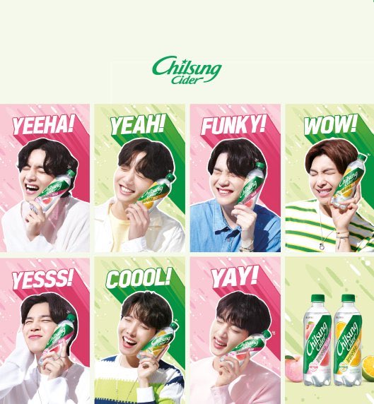 BTS quảng cáo sản phẩm 