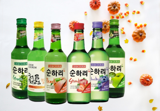 soju hoa quả chum churum
