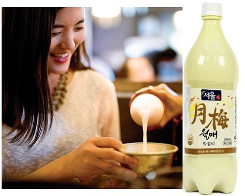 Rượu Gạo Makgeolli Hàn Quốc -  sức khỏe và sắc đẹp 